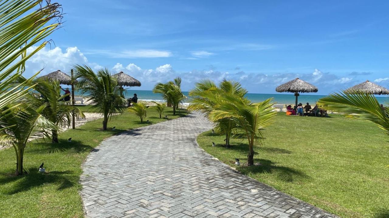 Apto Vista Mar E Pe Na Areia No Beach Way A 300M Do Beach Park Aquiraz Buitenkant foto