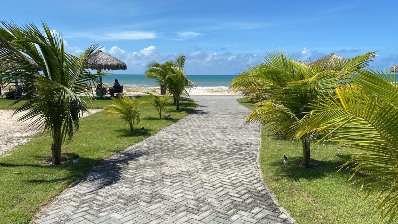 Apto Vista Mar E Pe Na Areia No Beach Way A 300M Do Beach Park Aquiraz Buitenkant foto